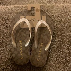 COACH Signature Sandals